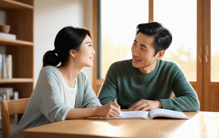 입양 비용 - **Image Prompt 1: A warm and tender family moment as two loving parents, a Japanese couple in their ...